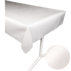 119164170 Duni Evolin White Tablecloth 50x71