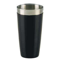 108209S Shaker Stål/Gummi Svart 50cl*