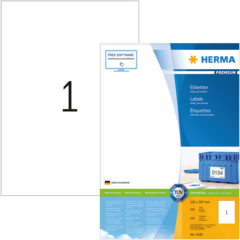 34428 Etiket Herma 210x297mm Hv