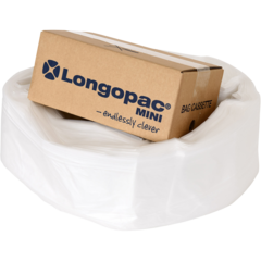 555301070 Sækcassette Longopac Mini Standard Transparent 60m