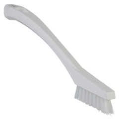 10644015 Detail Brush Vikan Extra Hard White 205mm