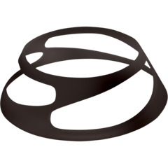 TB3605 TWIST RISER MUSTA 50MM