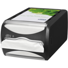 157272511 Servietdispenser Tork N4 Sort Liggende
