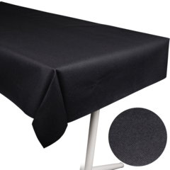 143140 Premium Tablecloth Roll Black 1.2x25m