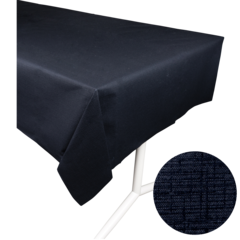 119166370 Duni Evolin Tablecloth Black 50x71