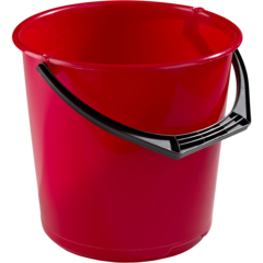 106363 BØTTE RØD PLAST 10L