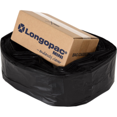 55510721 Affaldssæk kassette Longopac Mini Strong Sort 45m