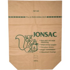 900125K Avfallssäck Papper 125L - Natur