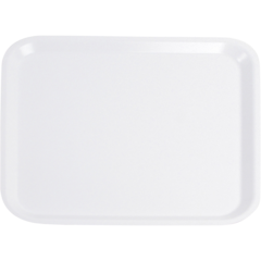 68033 Bricka Exxent Vit 43x33cm