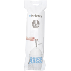 8710755246784 Brabantia H Waste Bag Gray 50-60L Extra Strong 10pcs/roll