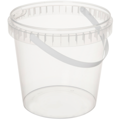 2410002 Bägare Tät med lock & handtag 1000ml