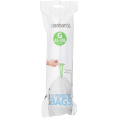 8710755246265 Brabantia G Green 30L Extra Strong Trash Bags 20pcs/roll