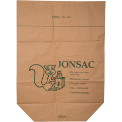900240 Matavfallssäck Papper 240L - Natur