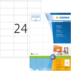 4453 Etiket Herma 70x36mm Hv