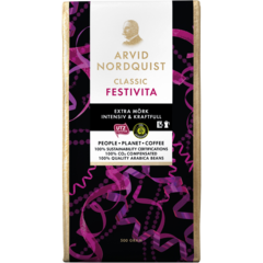 123030 Kaffe Arvid Nordquist Classic Festivita Mørkrist 500g