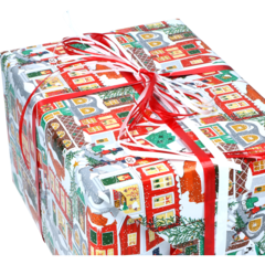 FP4406892 Julpapper Jul i staden