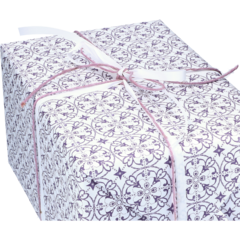 FP440184 Presentpapper Brodyr Plommon