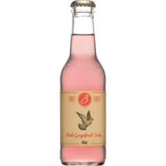 1083CPG Three Cents Pink Grapefruit Soda 200ml