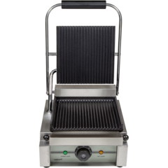 90009MX Exxent Klämgrill Räfflad - Paninigrill