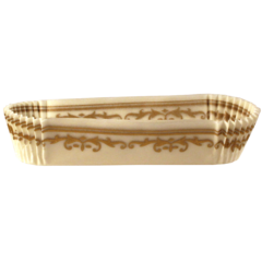 362407 Smørpapirforme med dekoration Delta 115x30x25mm