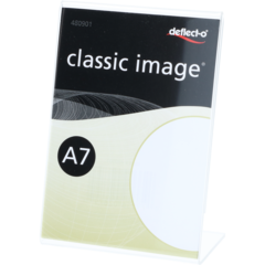 8311440 A7 Acrylic Stand Slanted Display