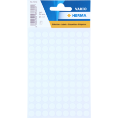 4008705018401 Etiket Farveprik Hvid 8mm