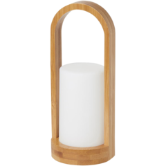 119183179 LYSLYKT LED EASY BAMBU HVIT*