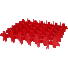 8708007 LOKERO 49 LASIA PUNAINEN