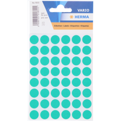 4008705018555 ETIKETT FARGEPUNKT GRØNN 12MM