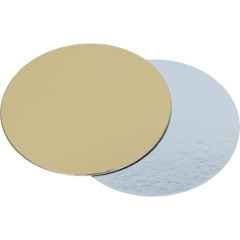 105326 Cake Plate 260mm Gold/Silver