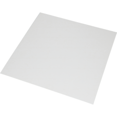 1053434 Tårtbricka Kvadratisk 34x34 cm Vit/Gulddekor