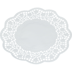 112110 Spidspapir 120mm Hvid