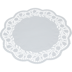 12457 Spidspapir 340mm Hvid