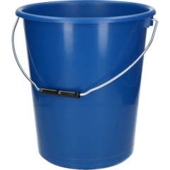 106366 Bøtte 12L Blå Stålhåndtak