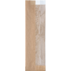 710266 Smörgåspåse Brun 100/50x350mm