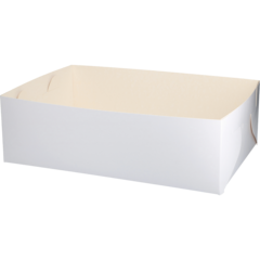 1051304514 Tårtkartong botten vit 450x300x140mm