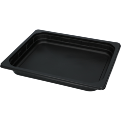 119133726 Duniform 1/2 GN PP Black 2700ml 325x265x40mm