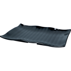 TB905 Fat Wavy Melamin Svart 42x30x4cm