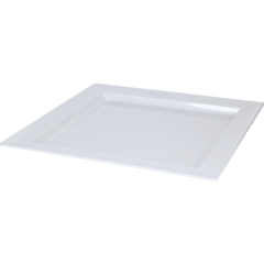 T1778 DOVER FAT HVIT 37X37X3CM