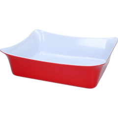 TR3312W-1 Fleur Crock 1/2 Gastro Rød