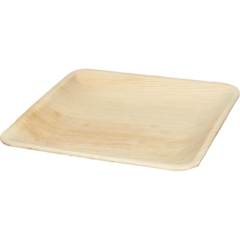 PB20 Palmbladstallrik Flat 20x20cm