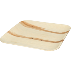 PB24 Palmbladstallrik Flat 24x24cm