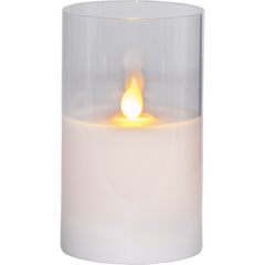 0631712 Blockljus LED Star Trading M-Twinkle Timer 12,5cm