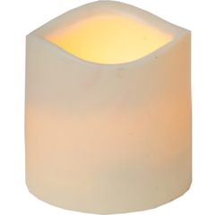 0672724 Blockljus LED Star Trading Paul Timer 7,5cm