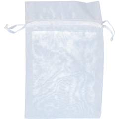 550121701 Organzapåse Vit 12,5x17cm