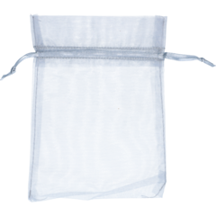 550121716 Organzapåse Silver 12,5x17cm
