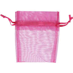 55081004 ORGANZAPOSE CERISE 8,5X10CM