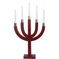 21880 Ljusstake Star Trading Elias Röd