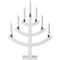 21930 Ljusstake Star Trading Gillian Vit