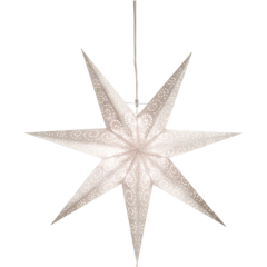 23673 Antique White Star Paper